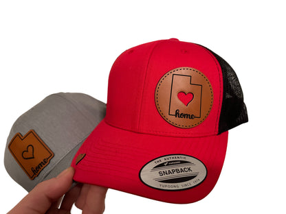 HOME STATE LOVE Hat + Custom Leatherette Patch