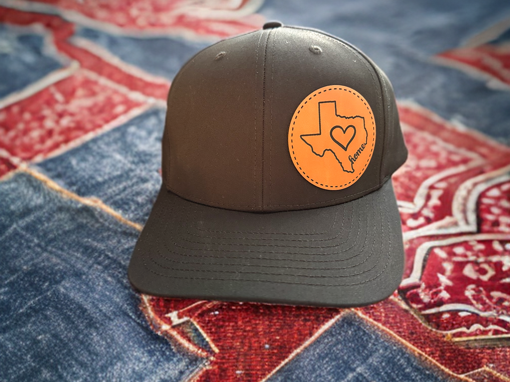 HOME STATE LOVE Hat + Custom Leatherette Patch