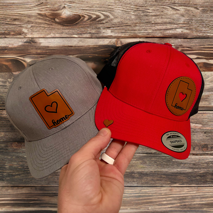 HOME STATE LOVE Hat + Custom Leatherette Patch